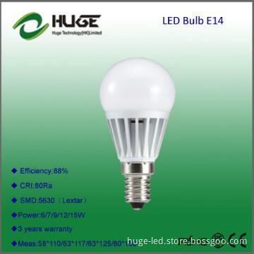 led smd bulb 7w 650lm with CE&RoHS approved